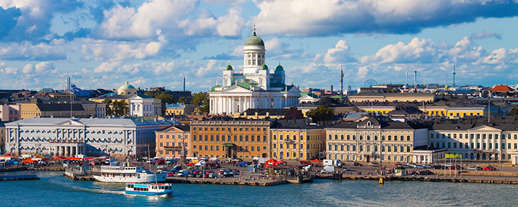 de_0068_finland - Summer panorama of Helsinki, Finland