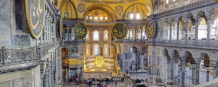 de_0105_turkey - Hagia Sophia interior, Istanbul, Turkey